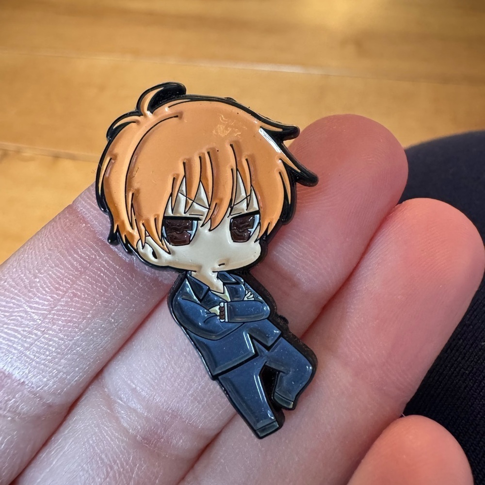 Fruits Basket Kyo Anime Character Enamel Pin